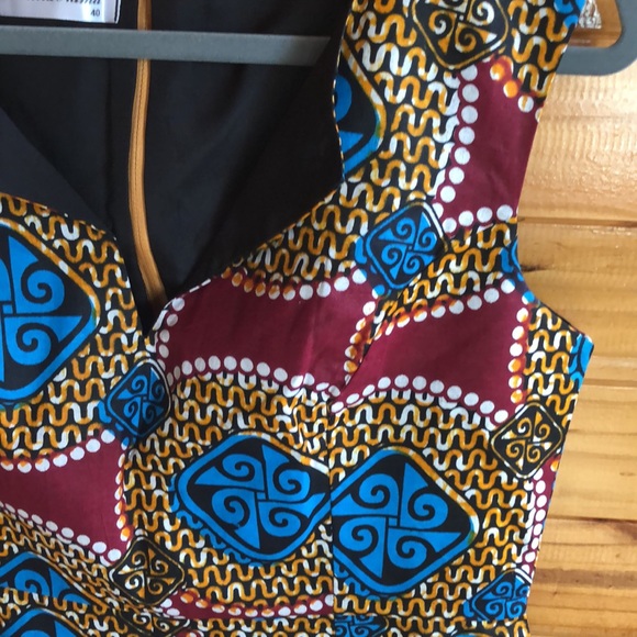 Gorgeous Nigerian Print Dress (Patricia Nama) - Picture 3 of 5